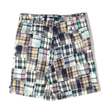 21SS パッチワーク チェックネル ショーツ(DC-6 PATCHWORK SHORTS)