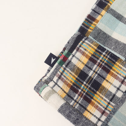 21SS パッチワーク チェックネル ショーツ(DC-6 PATCHWORK SHORTS)