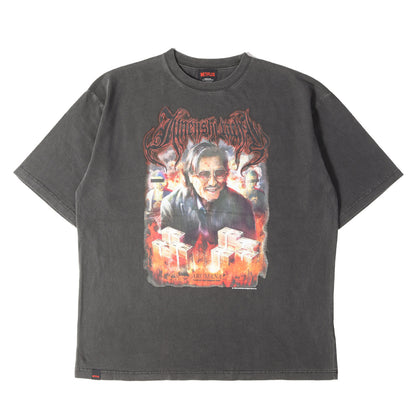 25SS 地面師たち ヴィンテージ加工 リーダー：ハリソン山中 Tシャツ