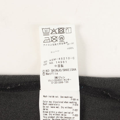 25SS 地面師たち ヴィンテージ加工 リーダー：ハリソン山中 Tシャツ