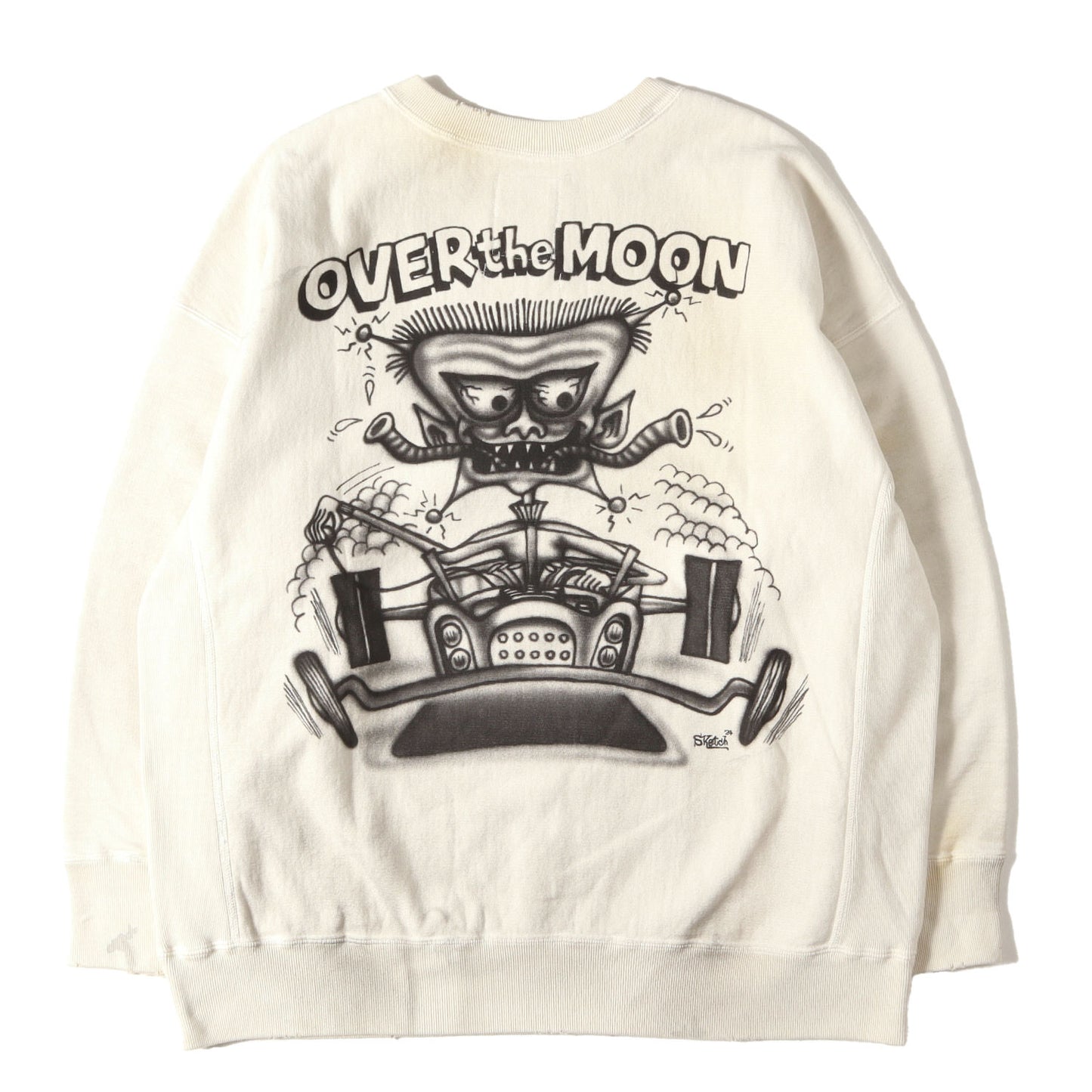 24AW 初売りアイテム ×SKETCH ヴィンテージ加工 スウェット(PAULIE SWEATSHIRTS)