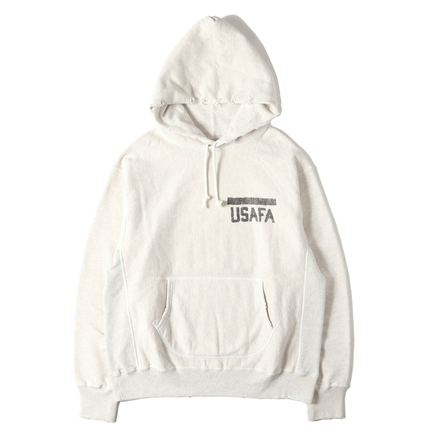 23SS ヴィンテージ加工 ミリタリー スウェットパーカー(USAF HOODIE)