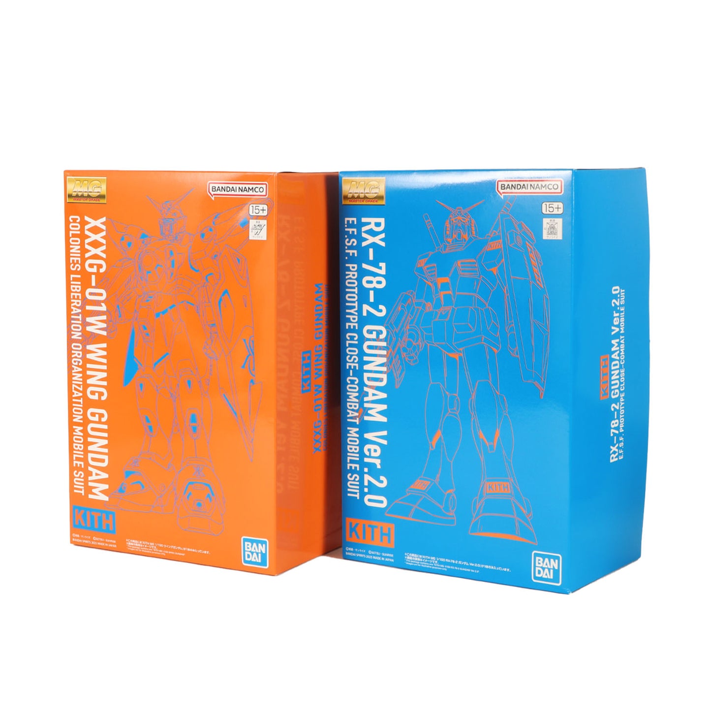 26SS 日本公式オンラインストア開設記念 ガンプラ 2種セット MG ガンダム & ウイングガンダム