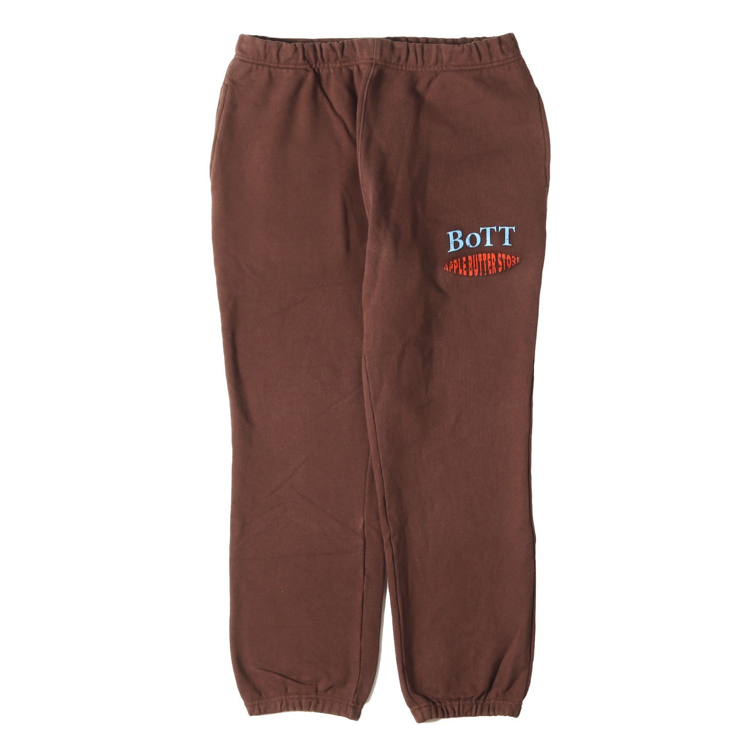 ×APPLE BUTTER STORE ロゴプリント スウェットパンツ