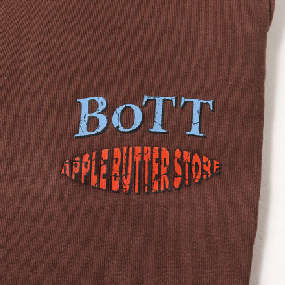 ×APPLE BUTTER STORE ロゴプリント スウェットパンツ