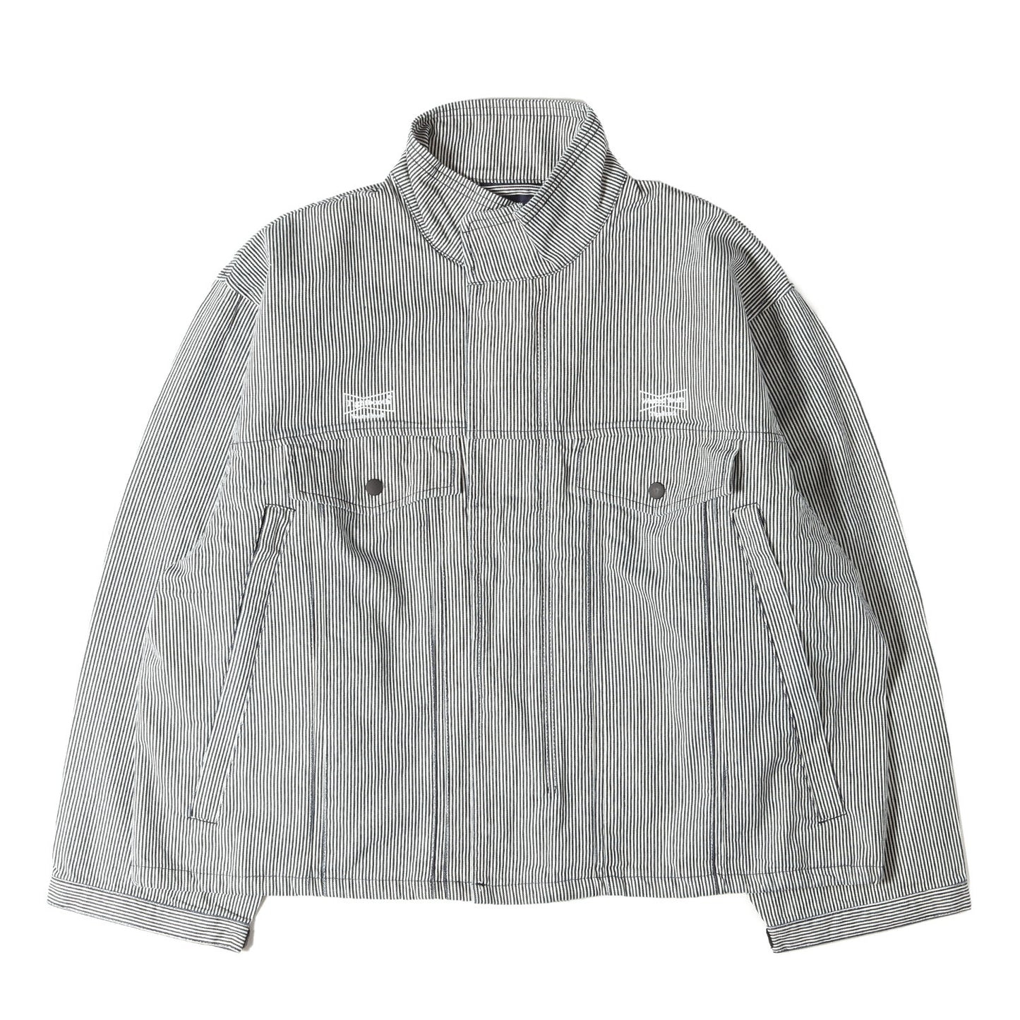 20AW ×Wasted Youth ヒッコリーストライプ オーバーサイズ ジャケット(T-65 HICKORY JKT)