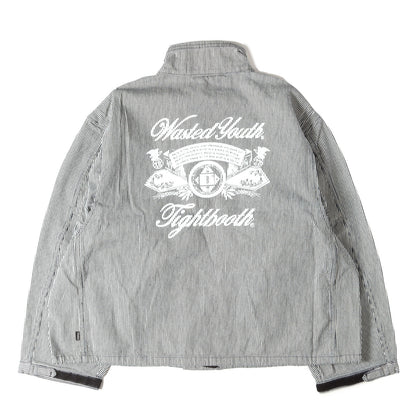 20AW ×Wasted Youth ヒッコリーストライプ オーバーサイズ ジャケット(T-65 HICKORY JKT)
