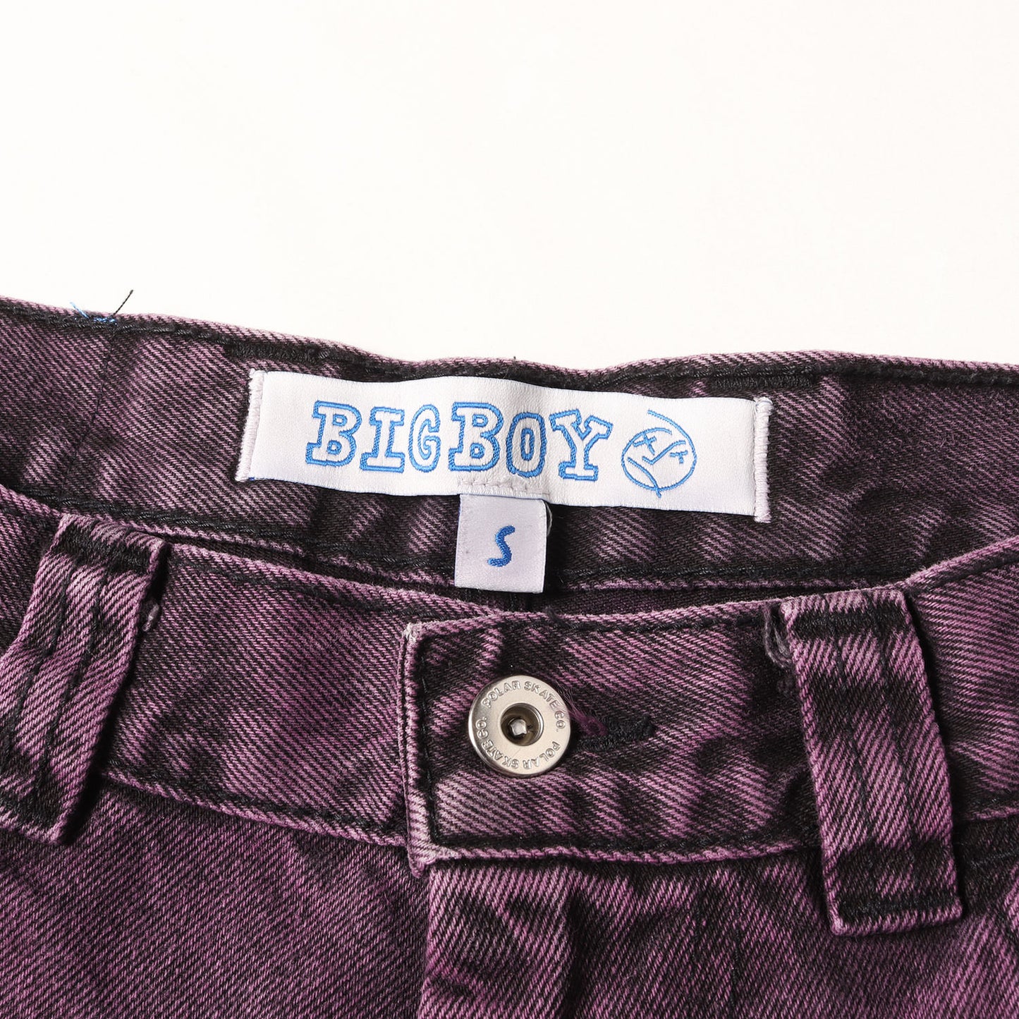 ビッグボーイ ストーンウオッシュ加工 バギー デニムパンツ(BIG BOY PANTS)