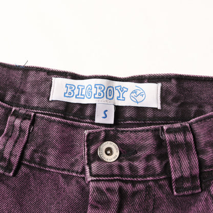 ビッグボーイ ストーンウオッシュ加工 バギー デニムパンツ(BIG BOY PANTS)