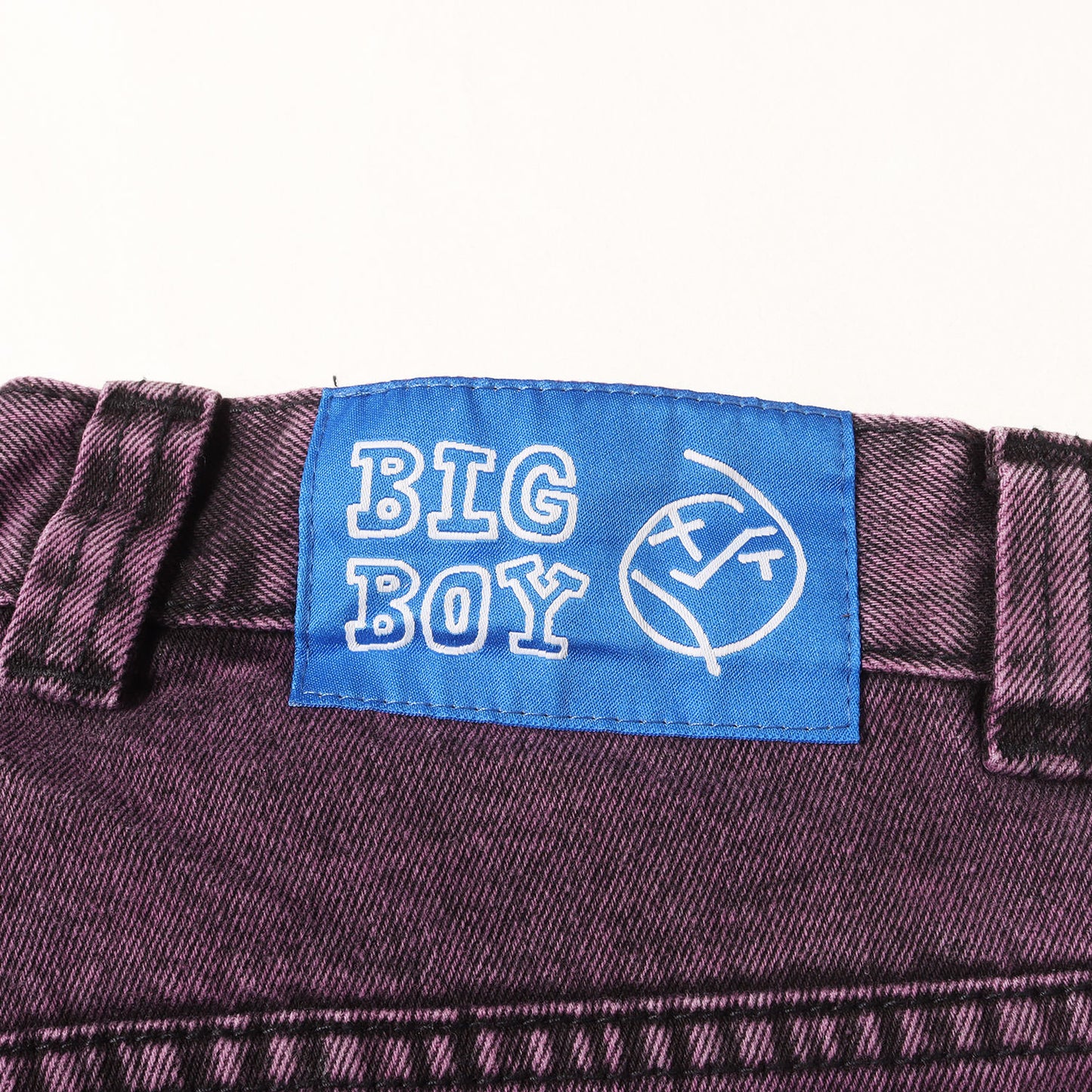 ビッグボーイ ストーンウオッシュ加工 バギー デニムパンツ(BIG BOY PANTS)