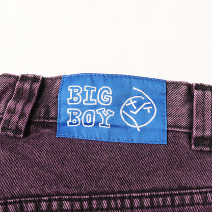 ビッグボーイ ストーンウオッシュ加工 バギー デニムパンツ(BIG BOY PANTS)