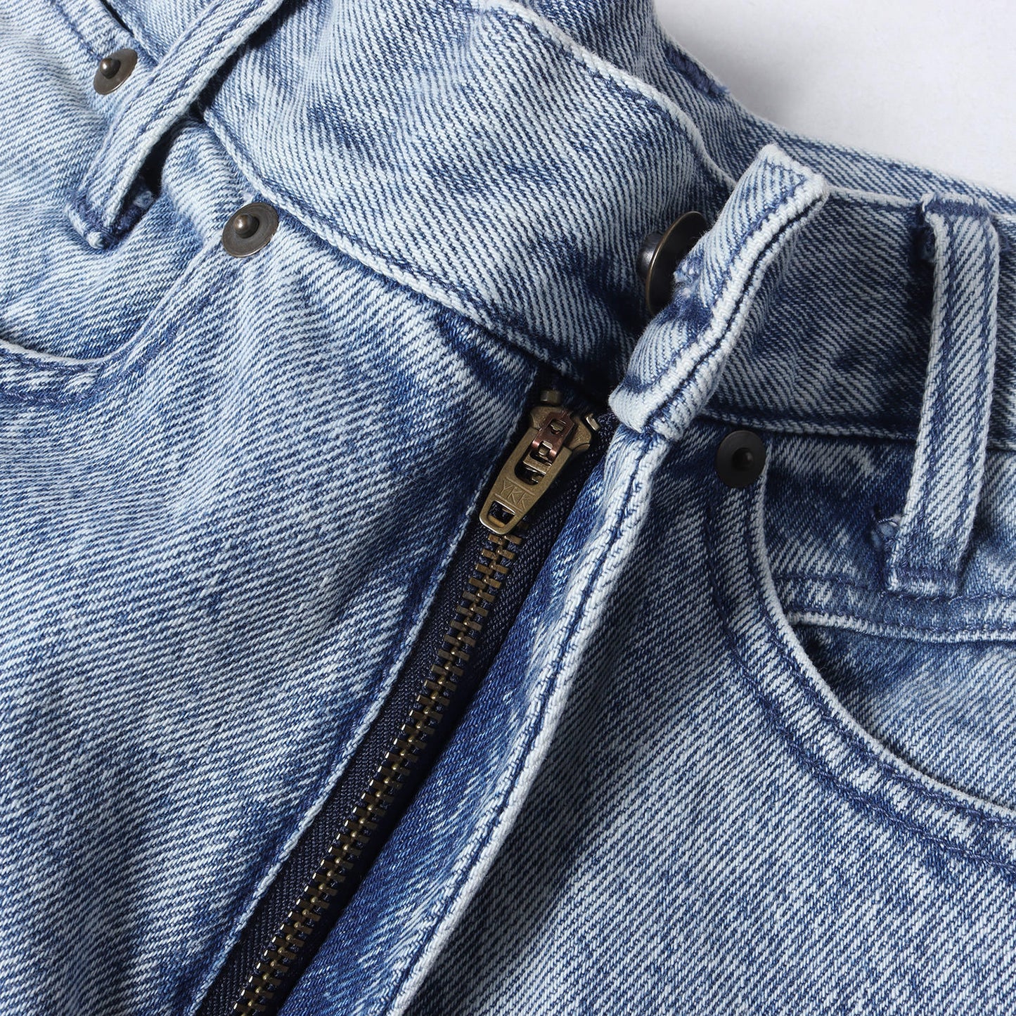 24AW ×NBA ケミカルウォッシュ ルーズ デニムショーツ(CHAMPIONS Denim Short)