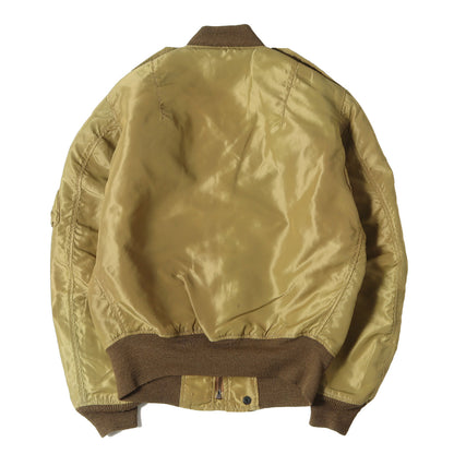 [希少 M品番] 90s REED PRODUCTS実名復刻 L-2 純正パッチカスタム フライトジャケット