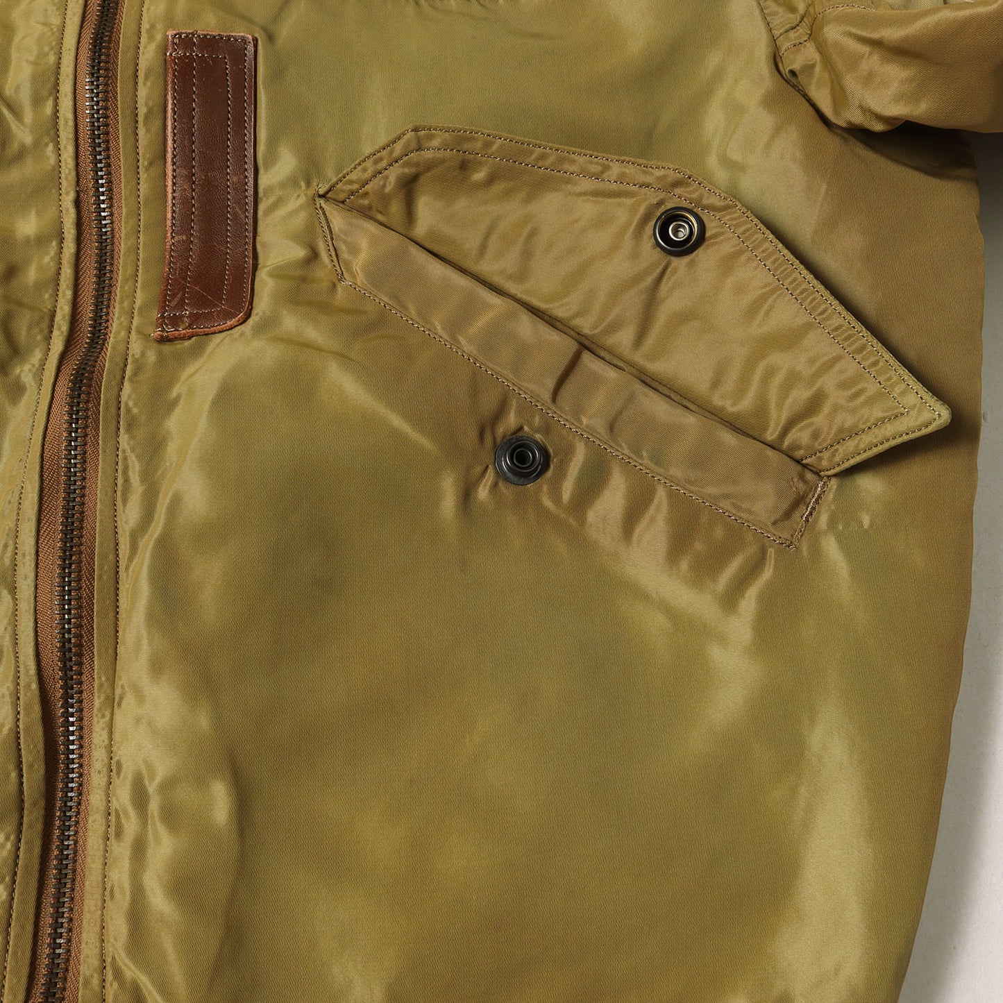 [希少 M品番] 90s REED PRODUCTS実名復刻 L-2 純正パッチカスタム フライトジャケット