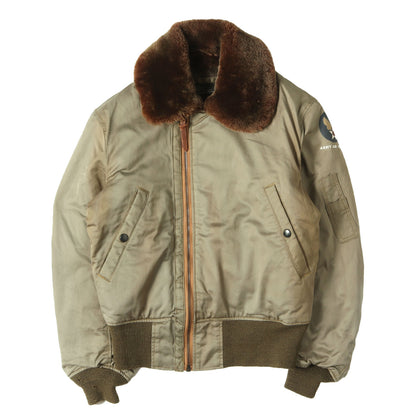 [雰囲気抜群] 00s ROUGH WEAR実名復刻 B-15 フライトジャケット BR10067