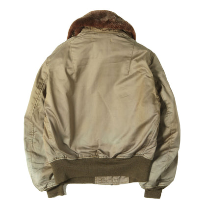[雰囲気抜群] 00s ROUGH WEAR実名復刻 B-15 フライトジャケット BR10067