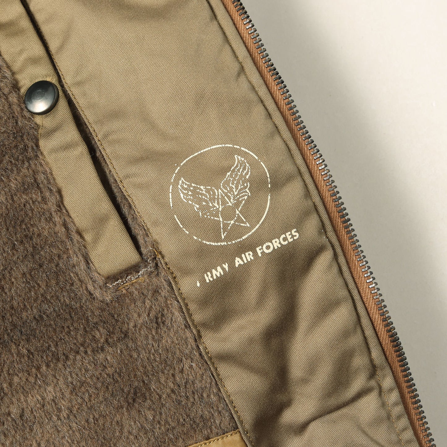 [雰囲気抜群] 00s ROUGH WEAR実名復刻 B-15 フライトジャケット BR10067