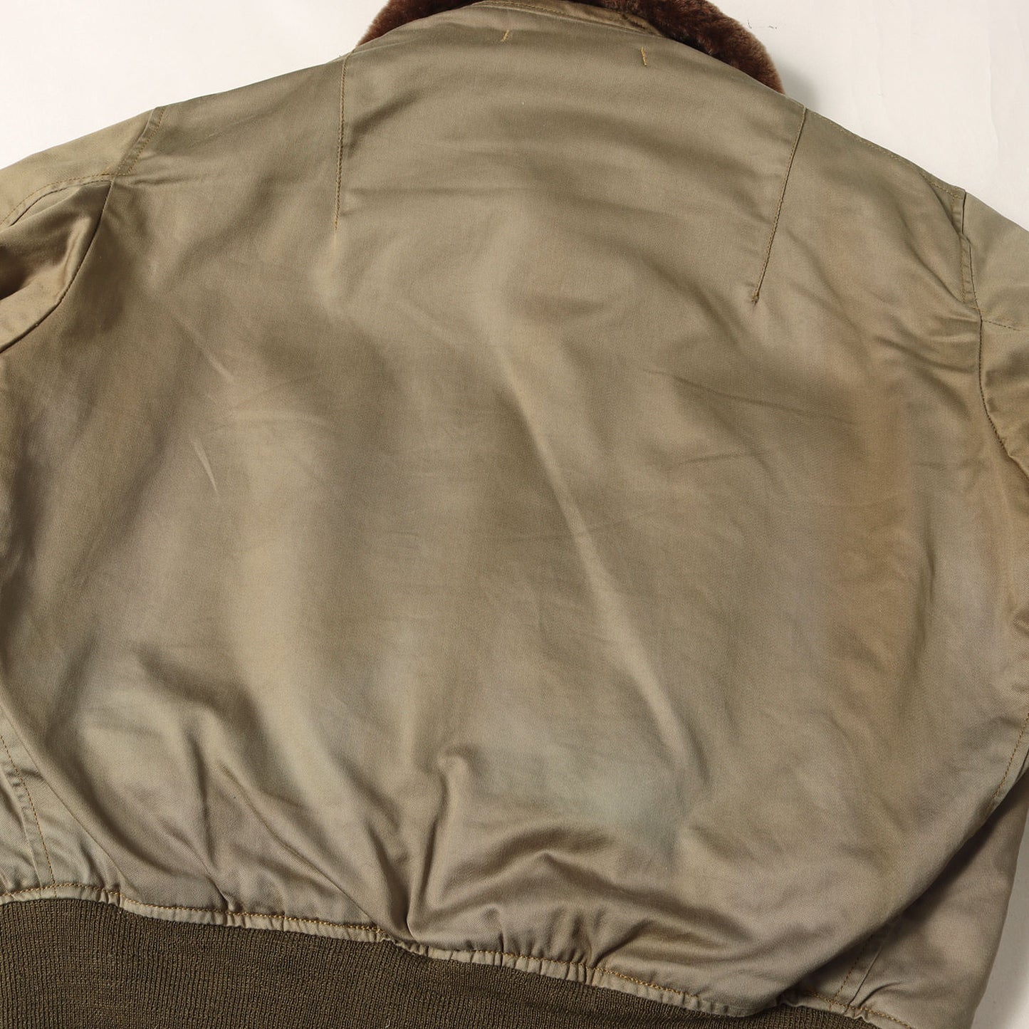 [雰囲気抜群] 00s ROUGH WEAR実名復刻 B-15 フライトジャケット BR10067