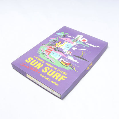 [デッドストック] 00s マトソンライン メニュー柄 レーヨン アロハシャツ / WALTAH CLARKE'S実名復刻 SPECIAL EDITION SS33567
