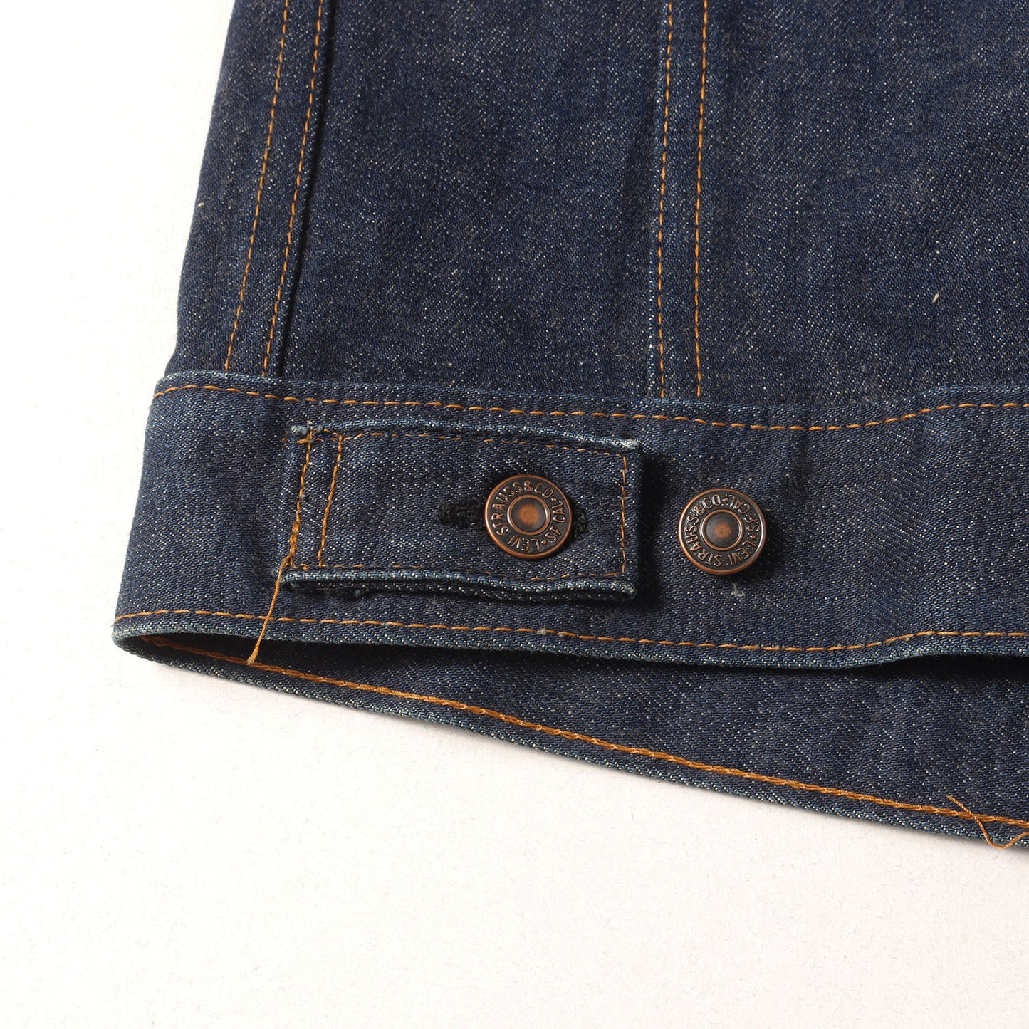 [希少サイズ 濃紺] 70s 70505-0217 4th デニムジャケット / USA製 ボタン裏刻印529
