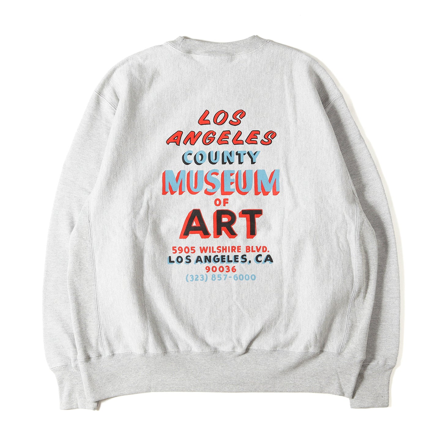 US企画 ×LACMA / ロサンゼルス・カウンティ美術館 リバースウィーブ スウェット