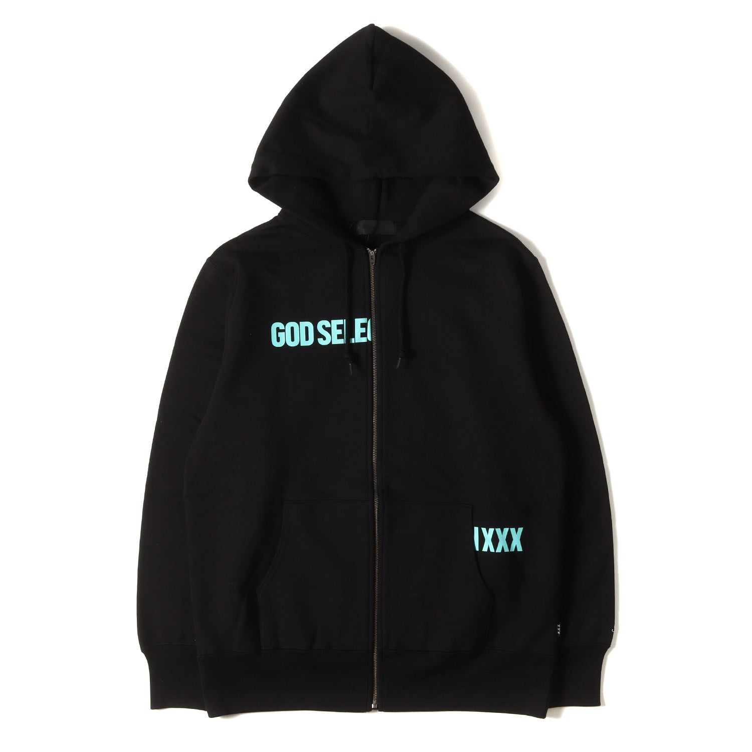 GOD SELECTION XXX (ゴッド・セレクション・トリプルエックス) フォトプリント フルジップ スウェットパーカー(ZIP ...