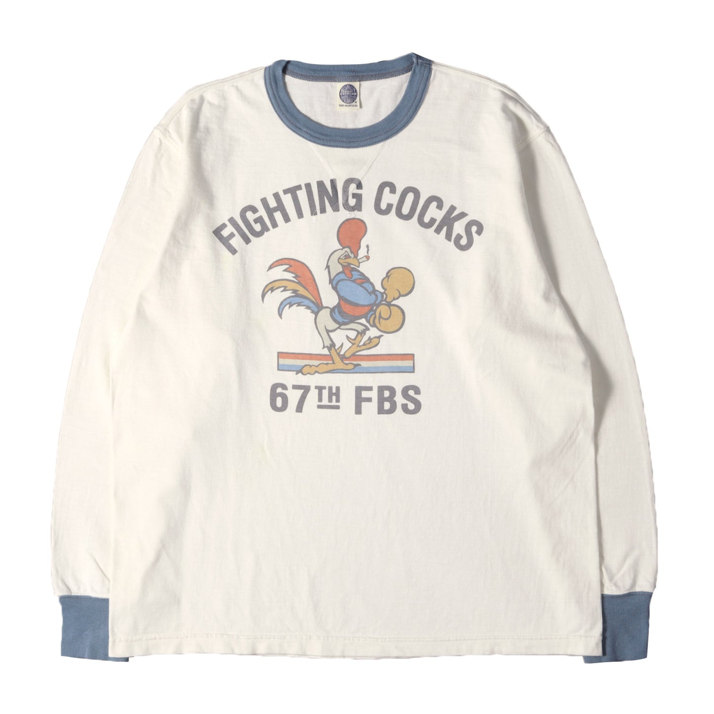 ミリタリープリント ロングスリーブ Tシャツ