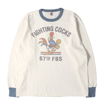 ミリタリープリント ロングスリーブ Tシャツ