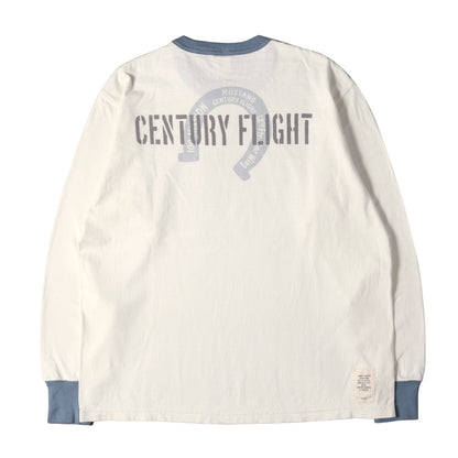 ミリタリープリント ロングスリーブ Tシャツ
