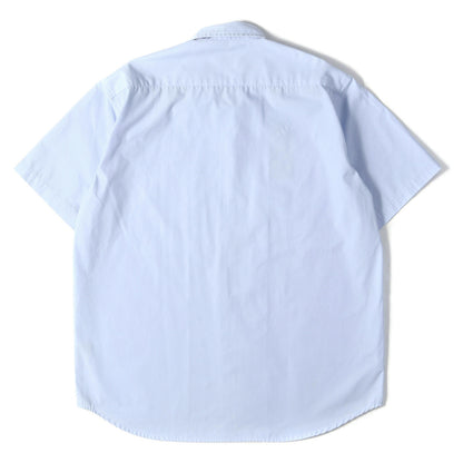00s ワッペン付き T/C ワーク 半袖シャツ