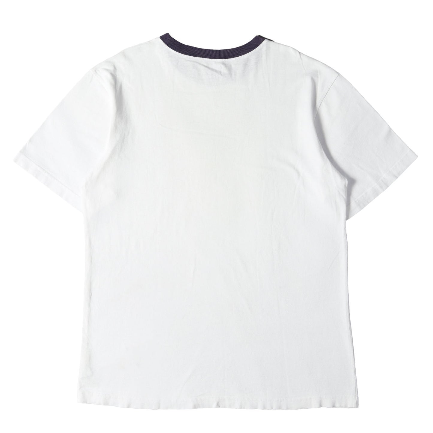 00s 紺タグ フラワーロゴ プリント Tシャツ(USA製)
