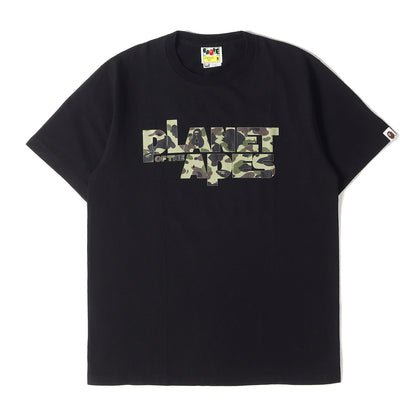 ×猿の惑星 猿迷彩 タイトルロゴ Tシャツ