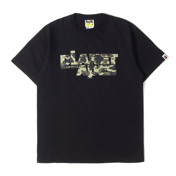 A BATHING APE (ア ベイシング エイプ) ×猿の惑星 猿迷彩 タイトルロゴ
