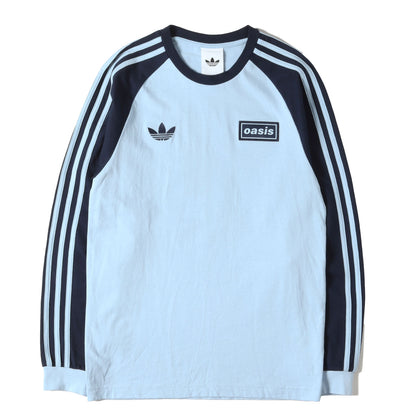 25SS ×Oasis ツアー スリーストライプス ロングスリーブ Tシャツ(3-STRIPES LS T)