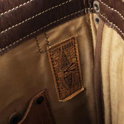 カウハイドレザー 2WAY トートバッグ / ショルダーバッグ (TRAPPER'S CARRYALL)