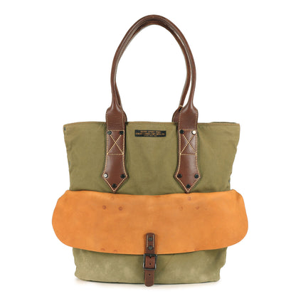レザーハンドル キャンバス トートバッグ (RIVERHEAD TOTE BAG)