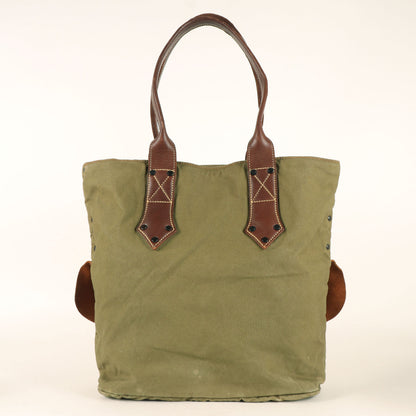レザーハンドル キャンバス トートバッグ (RIVERHEAD TOTE BAG)