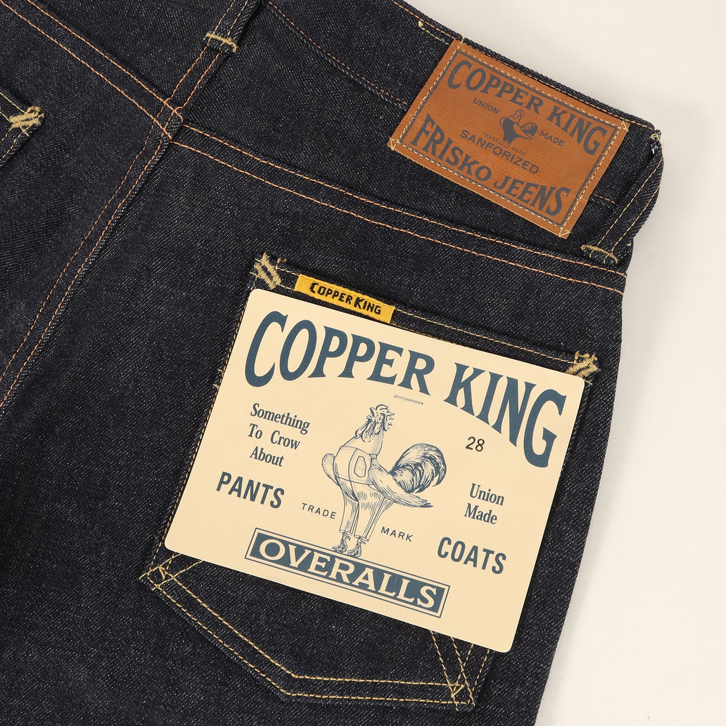 [新品未使用] COPPER KING実名復刻 カウボーイ デニムパンツ