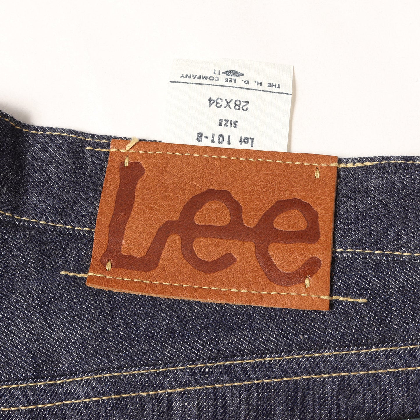 [希少モデル] ×Lee 1944年復刻 ハウスタグ 101-B デニムパンツ
