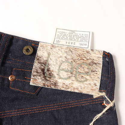 [希少 新品未使用] ×Lee 1936年復刻 トリプルネーム 101 カウボーイ デニムパンツ