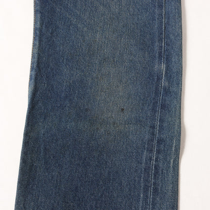 [希少サイズ 色濃いめ] 80s 501 赤耳 デニムパンツ / USA製 ボタン裏刻印524
