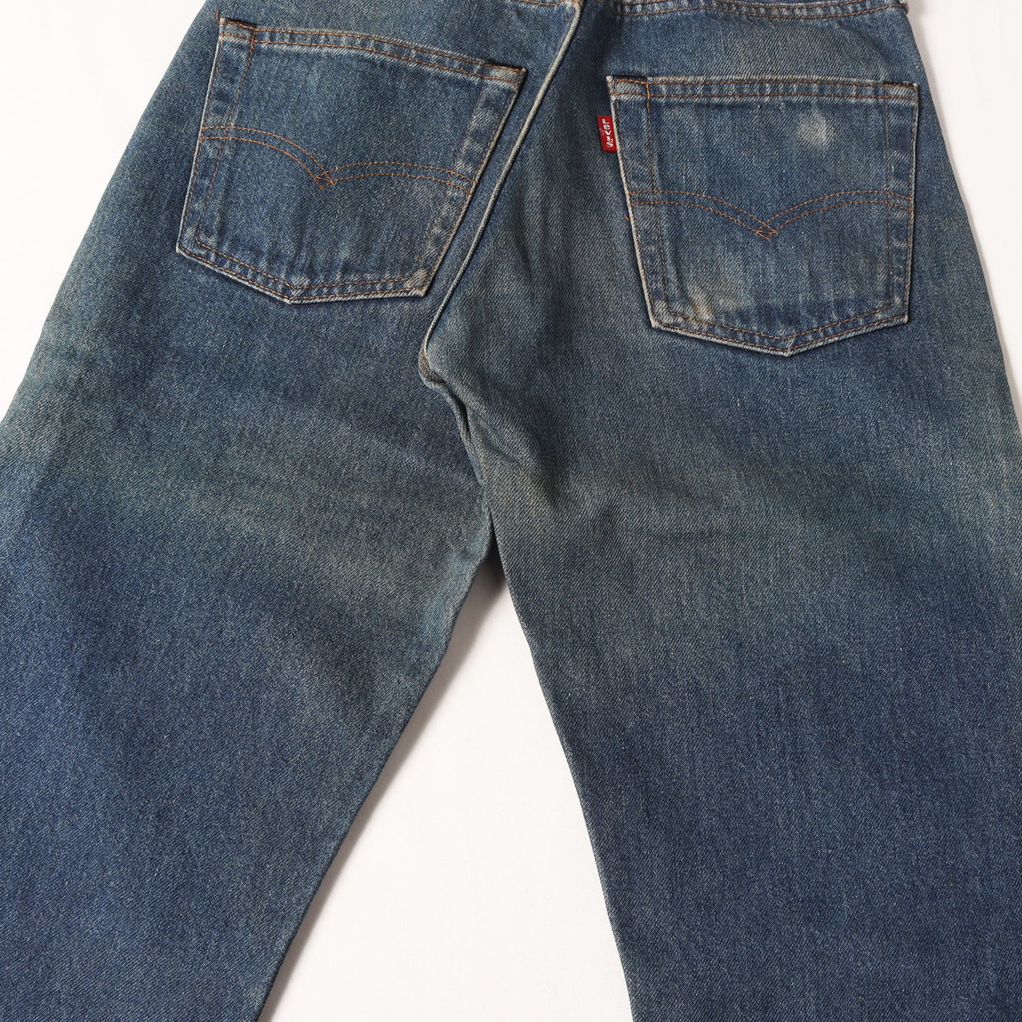 [希少サイズ 色濃いめ] 80s 501 赤耳 デニムパンツ / USA製 ボタン裏刻印524