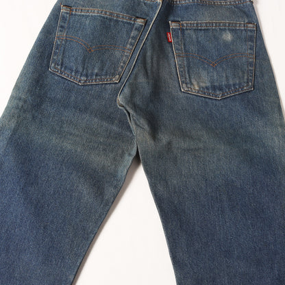 [希少サイズ 色濃いめ] 80s 501 赤耳 デニムパンツ / USA製 ボタン裏刻印524