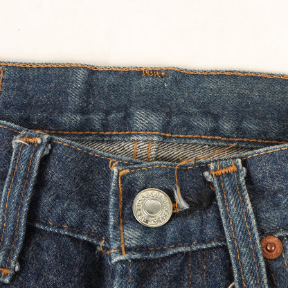 [希少サイズ 色濃いめ] 70s 501 66後期 デニムパンツ / USA製 ボタン裏刻印6