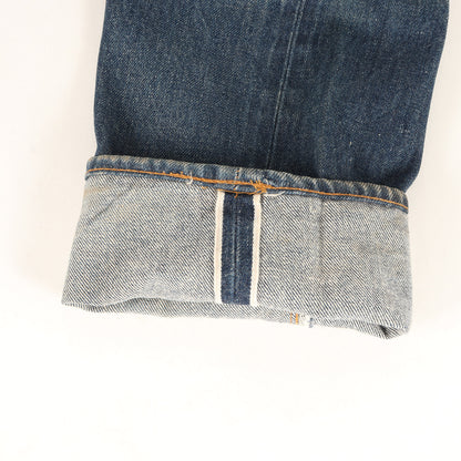 [希少サイズ 色濃いめ] 70s 501 66後期 デニムパンツ / USA製 ボタン裏刻印6