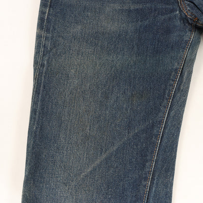 [希少サイズ 色濃いめ] 70s 501 66後期 デニムパンツ / USA製 ボタン裏刻印6