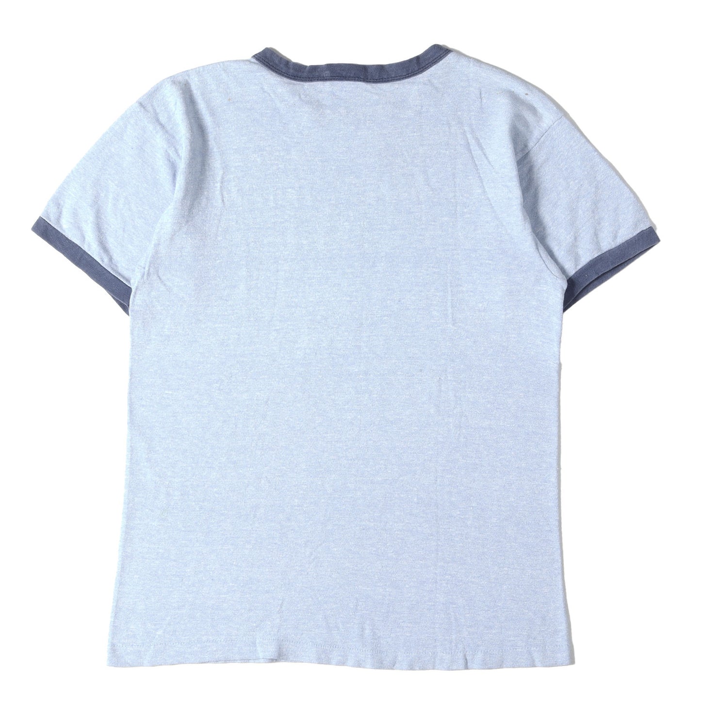 [希少 バータグ] 70s セントメアリーズ大学 カレッジ 染み込みプリント リンガー Tシャツ USA製