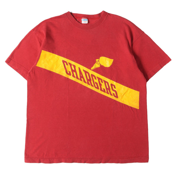 70s バータグ　Champion Lサイズ　ラバープリント Champion vintage (チャンピオン ヴィンテージ) [希少 バータグ] 70s
