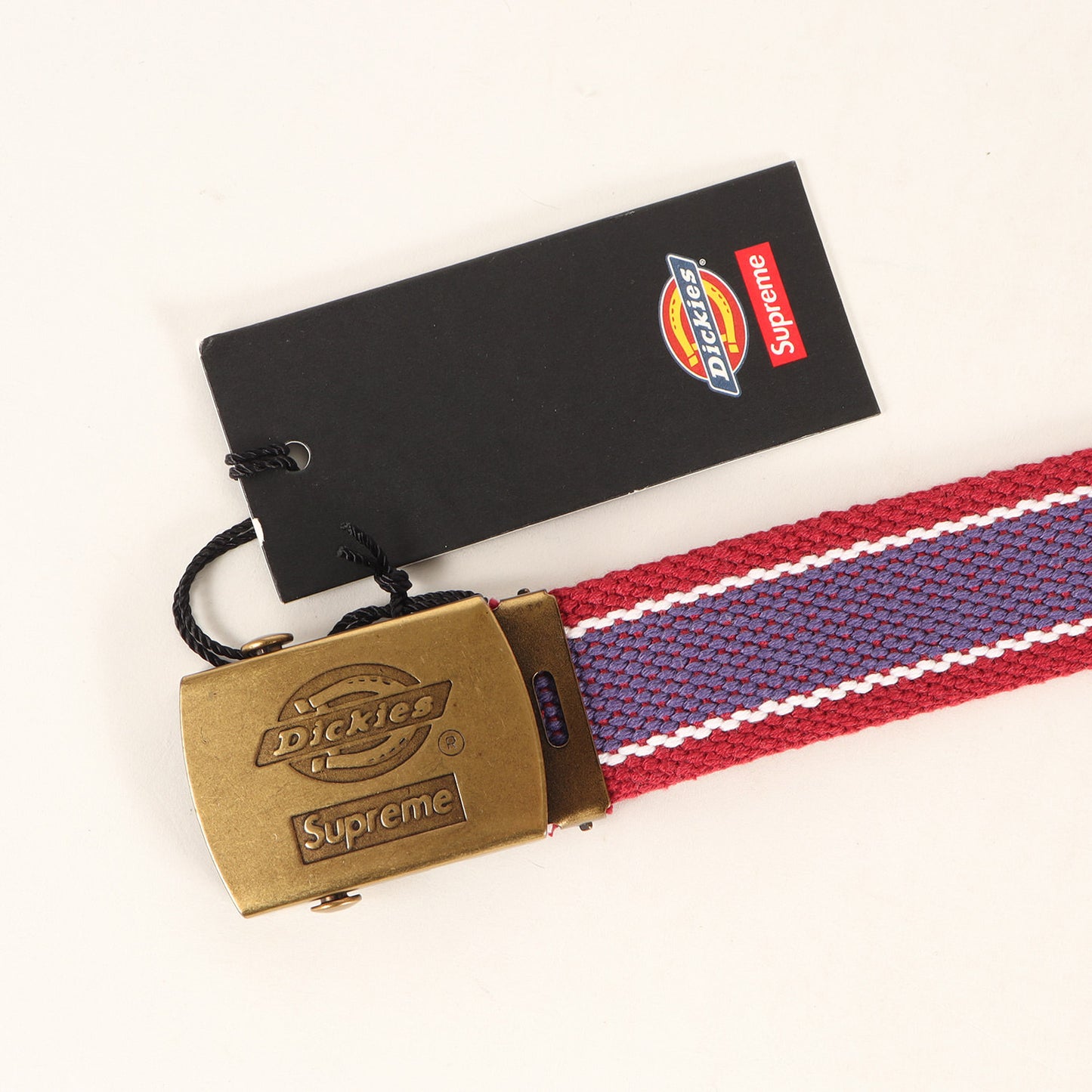 22AW ×Dickies ストライプ ウェビングベルト(Stripe Webbing Belt)