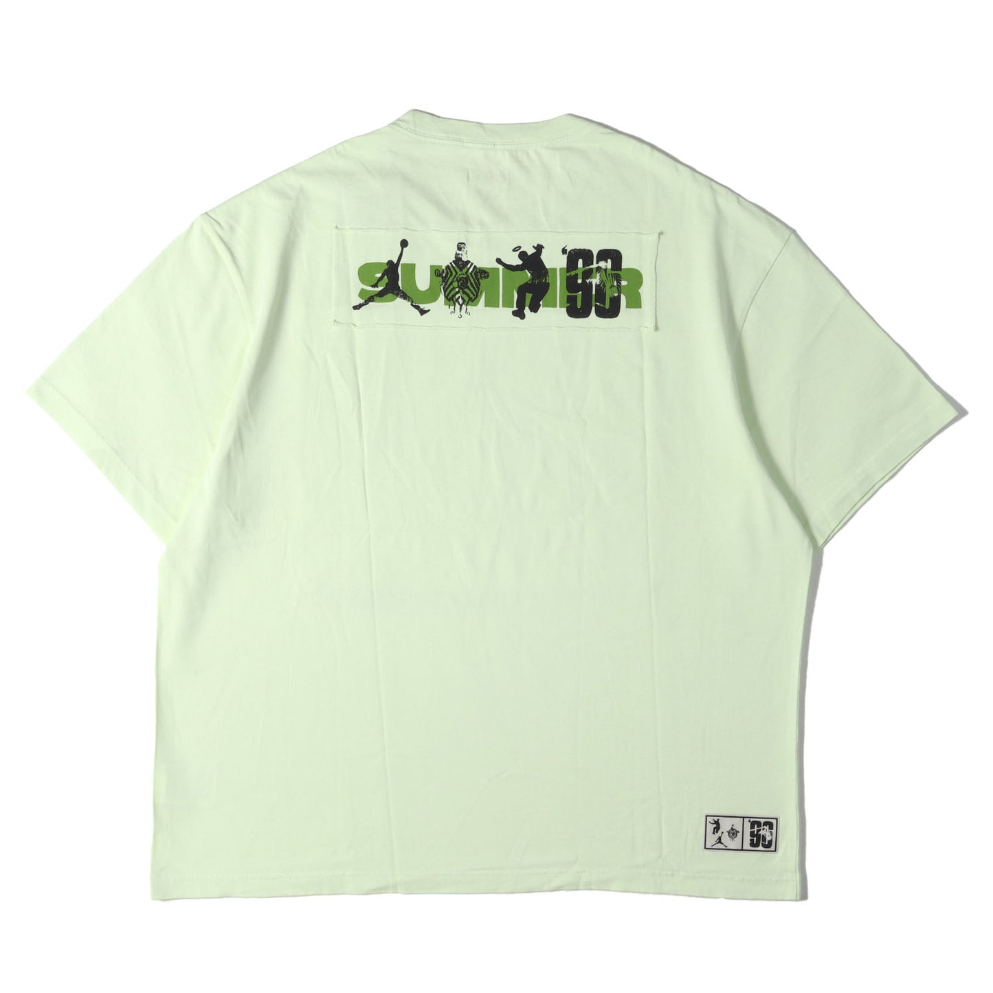 23SS ×UNION ×BEPHIES BEAUTY SUPPLY JORDAN オーバーサイズ パッチ Tシャツ (M J UNBBS TEE)